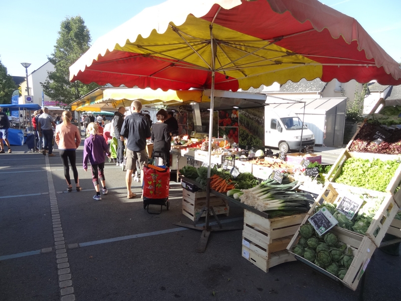 Le marché hebdomadaire