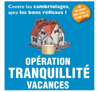 Opération tranquillité vacances