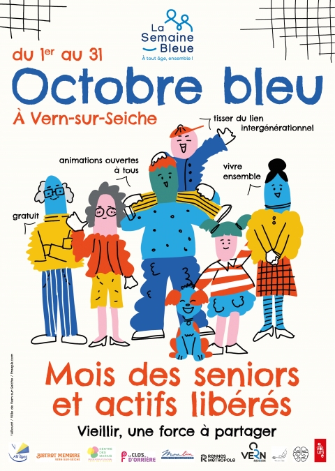 Mois bleu " Vieillir, une force à partager ! "