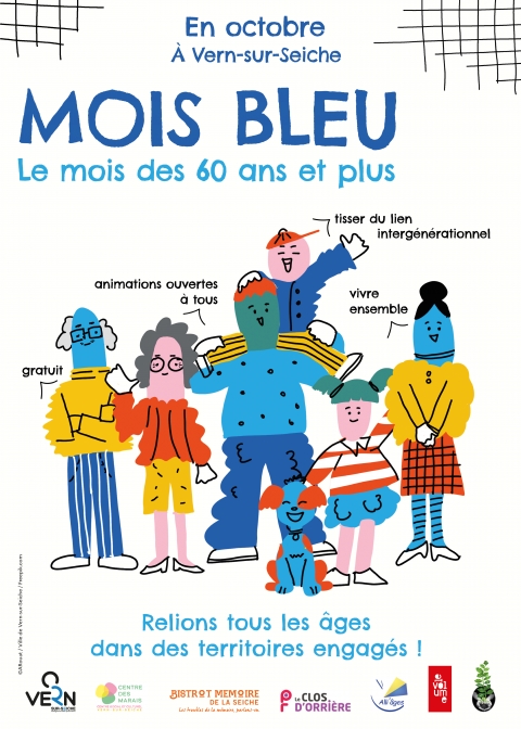 Mois bleu, le mois des 60 ans et plus