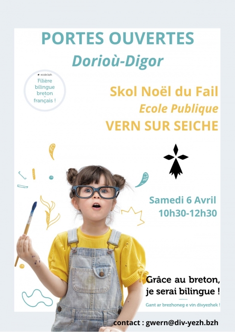 Portes ouvertes classes bilingues breton de Noël du Fail
