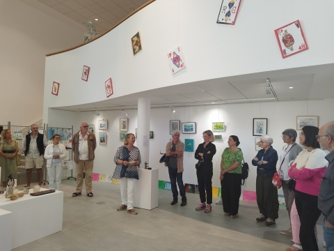 Exposition de l'association Meltem