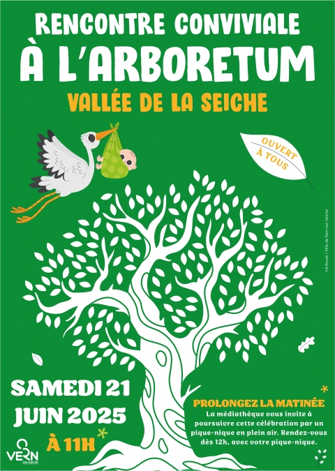 Rencontre conviviale à l'arboretum