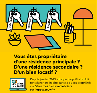 Gérer mes biens immobiliers : un nouveau service en ligne pour les usagers propriétaires
