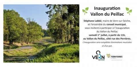 Inauguration du Vallon du Peillac