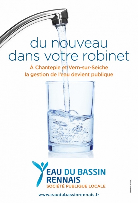 Du nouveau dans votre robinet, la gestion de l'eau devient entièrement publique à Vern