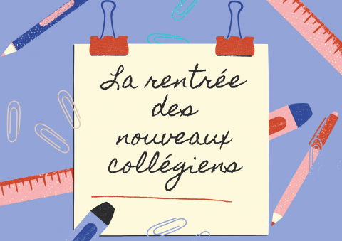 La rentrée des collégiens