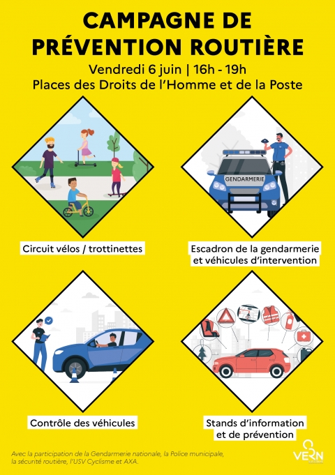 campagne de prévention de sécurité routière