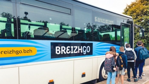 Transport scolaire BreizhGo 