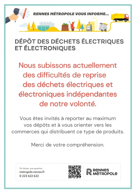 Perturbations dans la collecte des déchets d'équipements électriques et électroniques (DEEE)