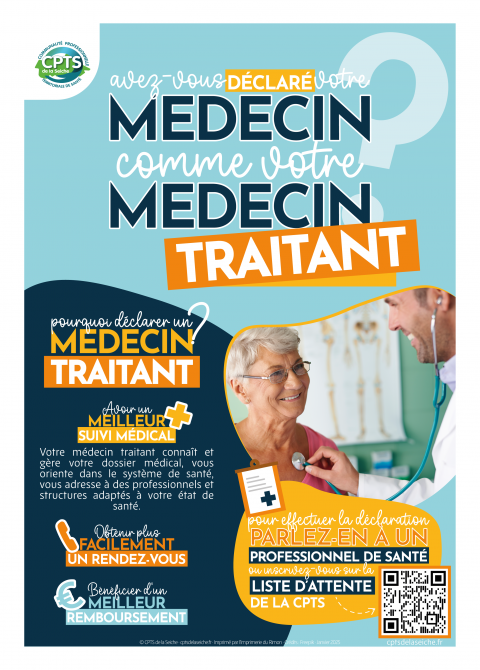 Recherche médecin traitant