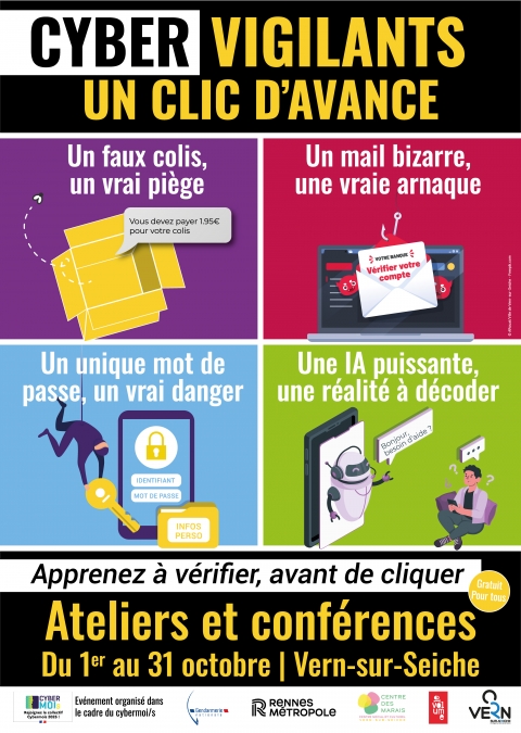 Cyber vigilants, un clic d'avance : un mois pour apprendre à vérifier, avant de cliquer