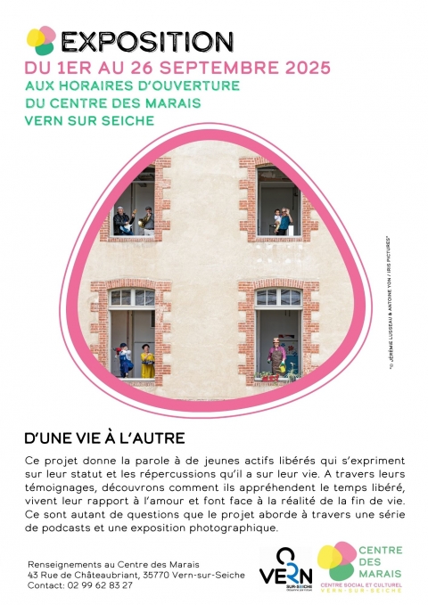 Exposition photo et podcast "D'une vie à l'autre"
