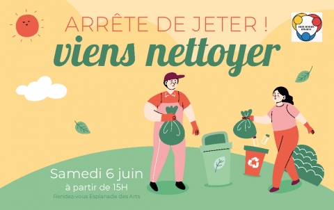 Arrête de jeter ! Viens nettoyer