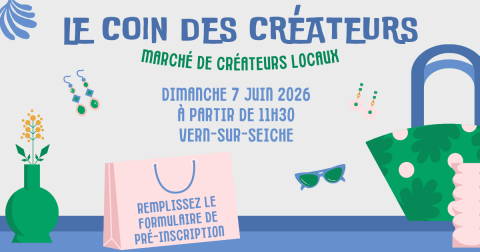 Pré-inscription "Coin des créateurs"