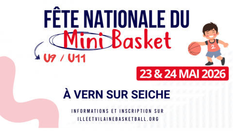 Fête nationale du mini basket (U9-U11)